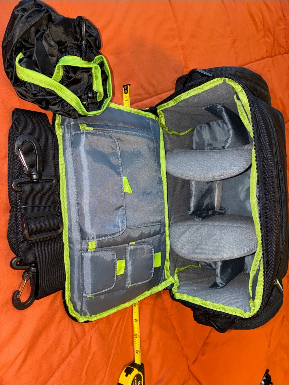 Evecase Black Camera Bag -